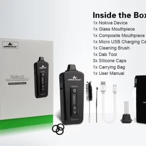 Vaporizador Airis Nokiva Herbva Black