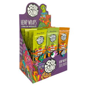 Blunt Hemp Wraps Tutti Frutti Durazno Melón Banana Soulblime