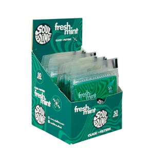 Filtro Slim Freshmint Click – 50 unidades