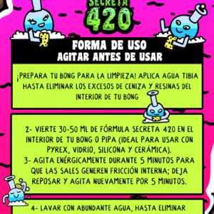 Limpiador Bong Manzana (250ml)