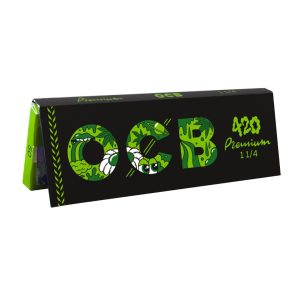 Papelillo Ocb Negro Premium 420 edición limitada 1 1/4 - Imagen 2