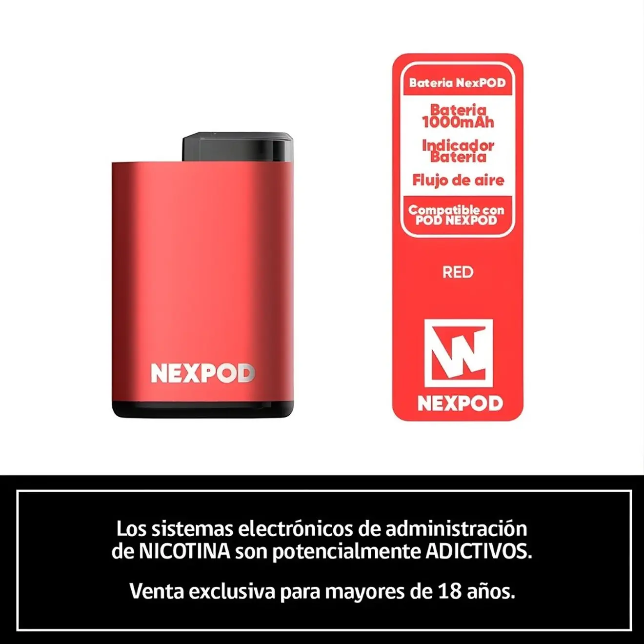 Wotofo Nexpod Batería - Imagen 4