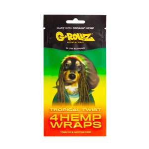 G-Rollz Blunt Hemp Wrap x4 – Slow Burning