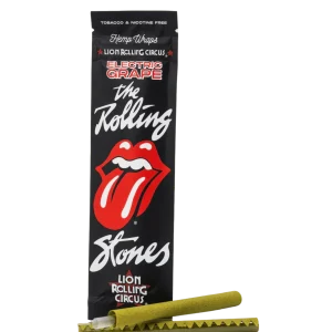 Blunt Hemp Wrap Rolling Stones Electric Grape – Lion Rolling Circus