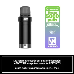 RECARGA 5000 GRAPE APPLE-WOTOFO