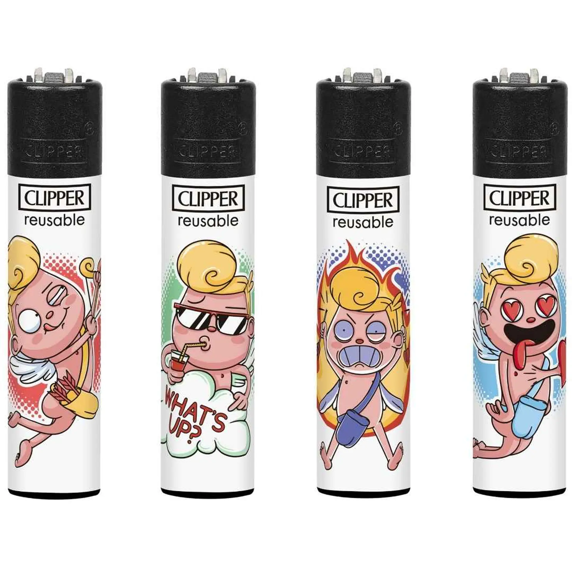 Encendedor Clipper Funny Cupid
