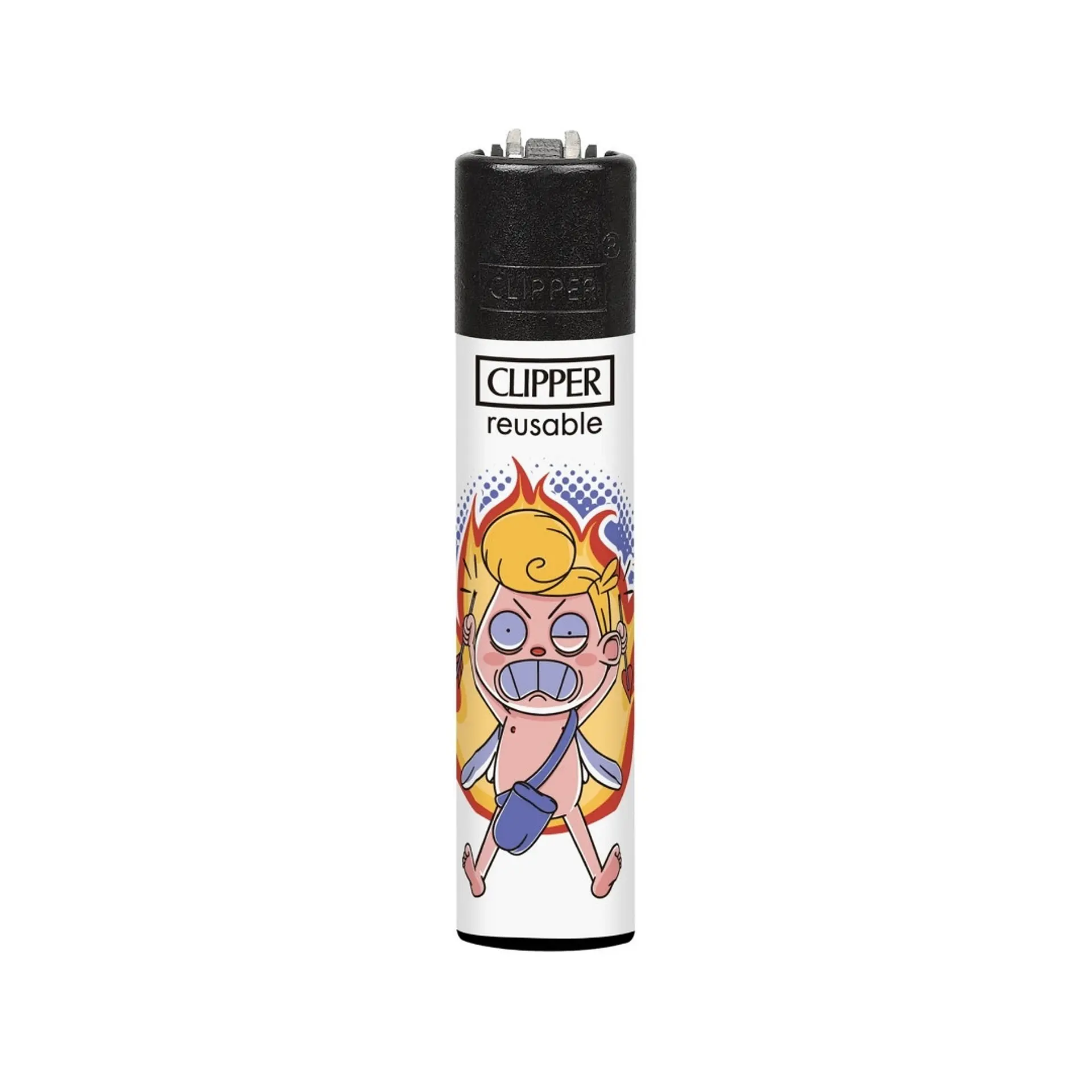 Encendedor Clipper Funny Cupid - Imagen 3