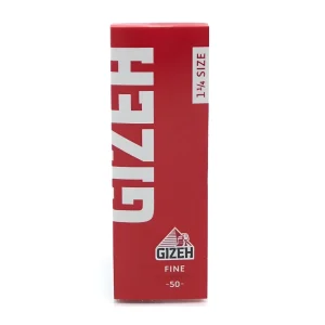 Papelillos Gizeh Rojo Fine 1 1/4