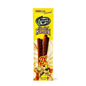 Blunt wraps vainilla caramelo x2