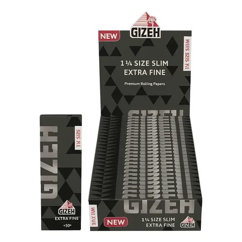 Papelillos Gizeh Black 1 1/4 Extra Fine - Imagen 2