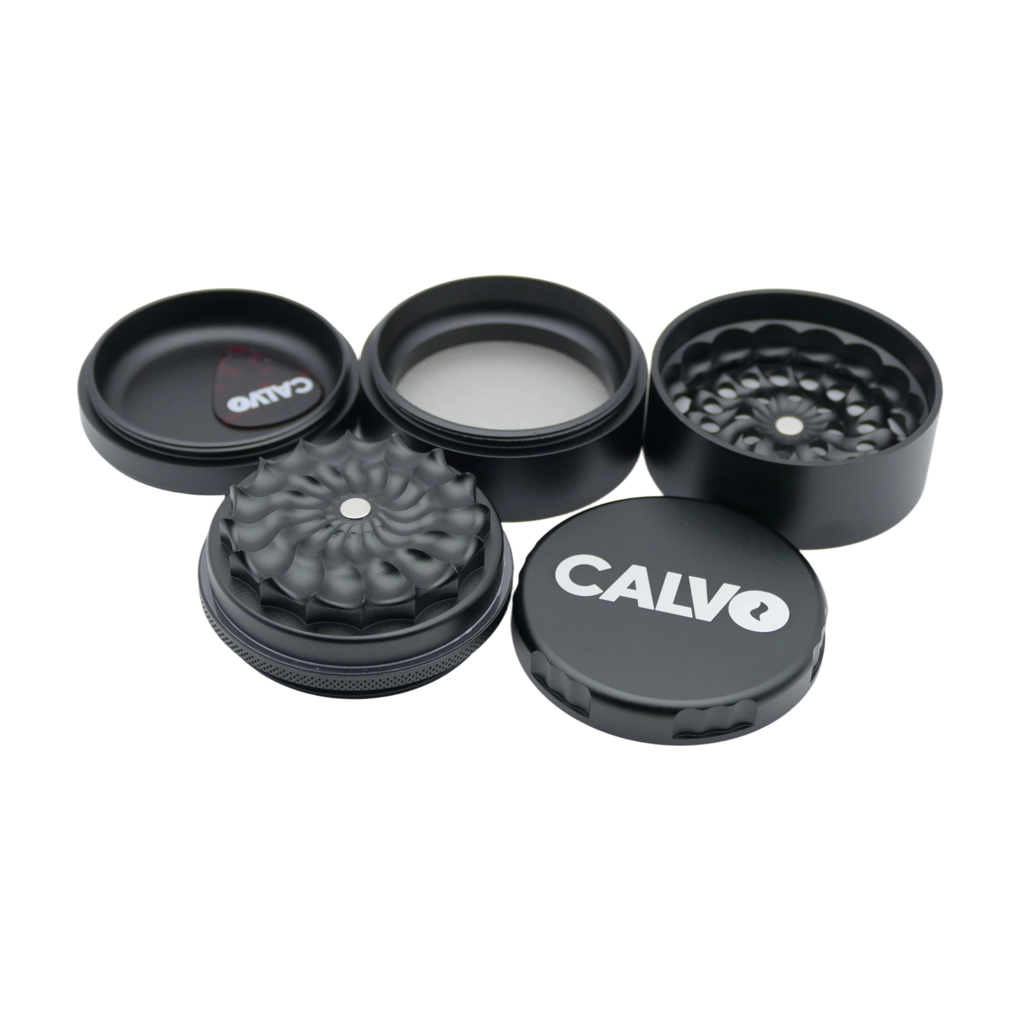 MOLEDOR CALVO AURA – NO TEETH BLACK 63MM - Imagen 2