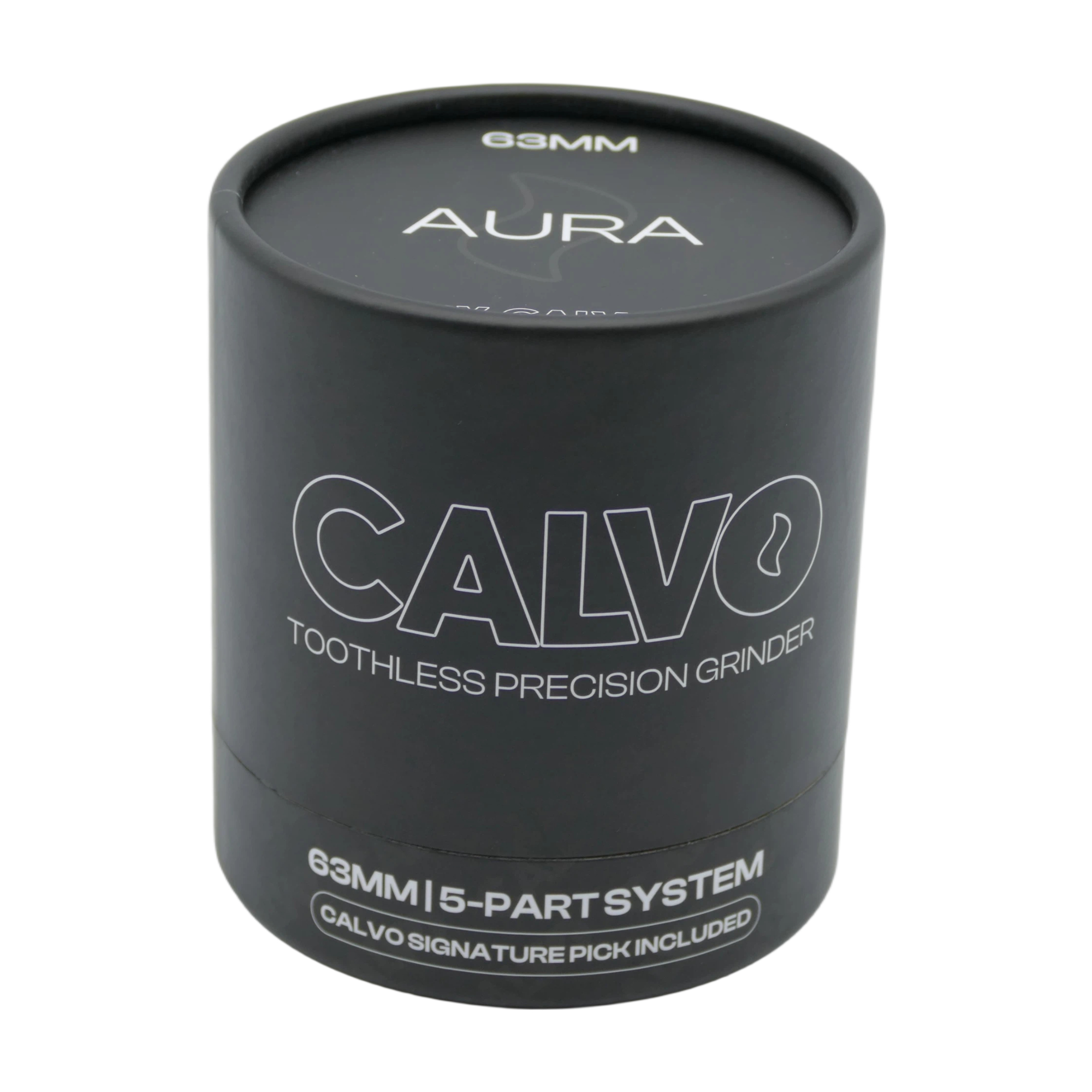 MOLEDOR CALVO AURA – NO TEETH BLACK 63MM - Imagen 4