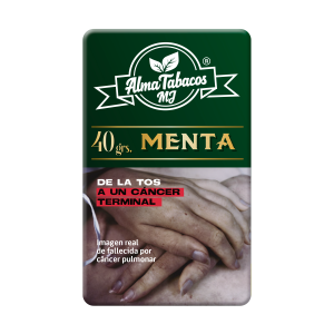 Tabaco Alma -Menta 40 Gr.