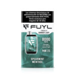 Vape Fuyl Spearmint Menthol 4.5% 8000 PUFFS - Imagen 3