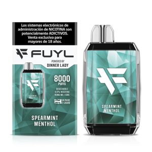 Vape Fuyl Spearmint Menthol 4.5% 8000 PUFFS