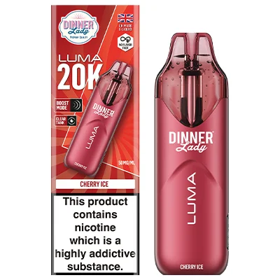 VAPER DINNER LADY LUMA 20K CHERRY ICE