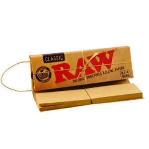 Papelillos Raw Connoisseur 1 1/4 + Tips